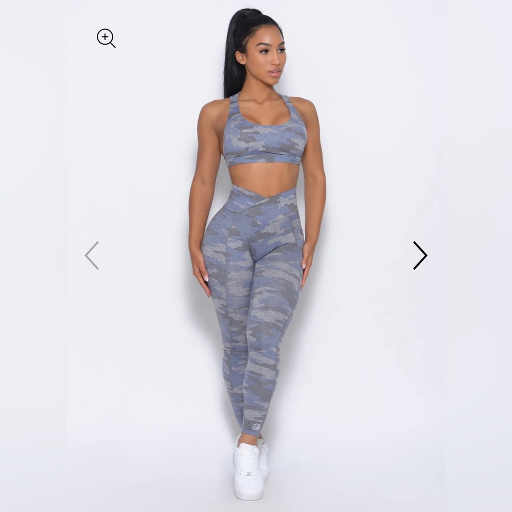 Bombshell Sportswear Blue Camo Leggings
